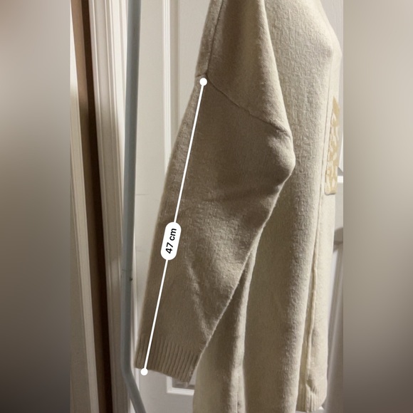 NWT Design Lab Ladies XL Beige Turtleneck Sweater Dress - Picture 14 of 16